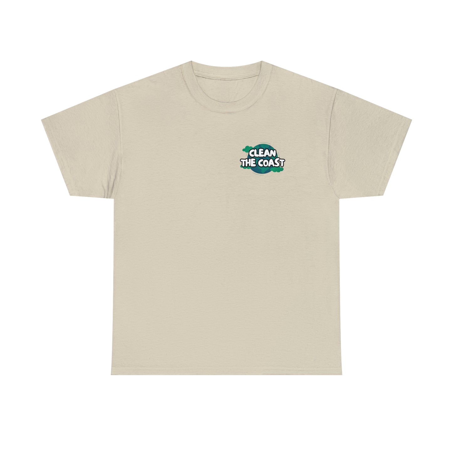 Clean The Coast Logo Tee