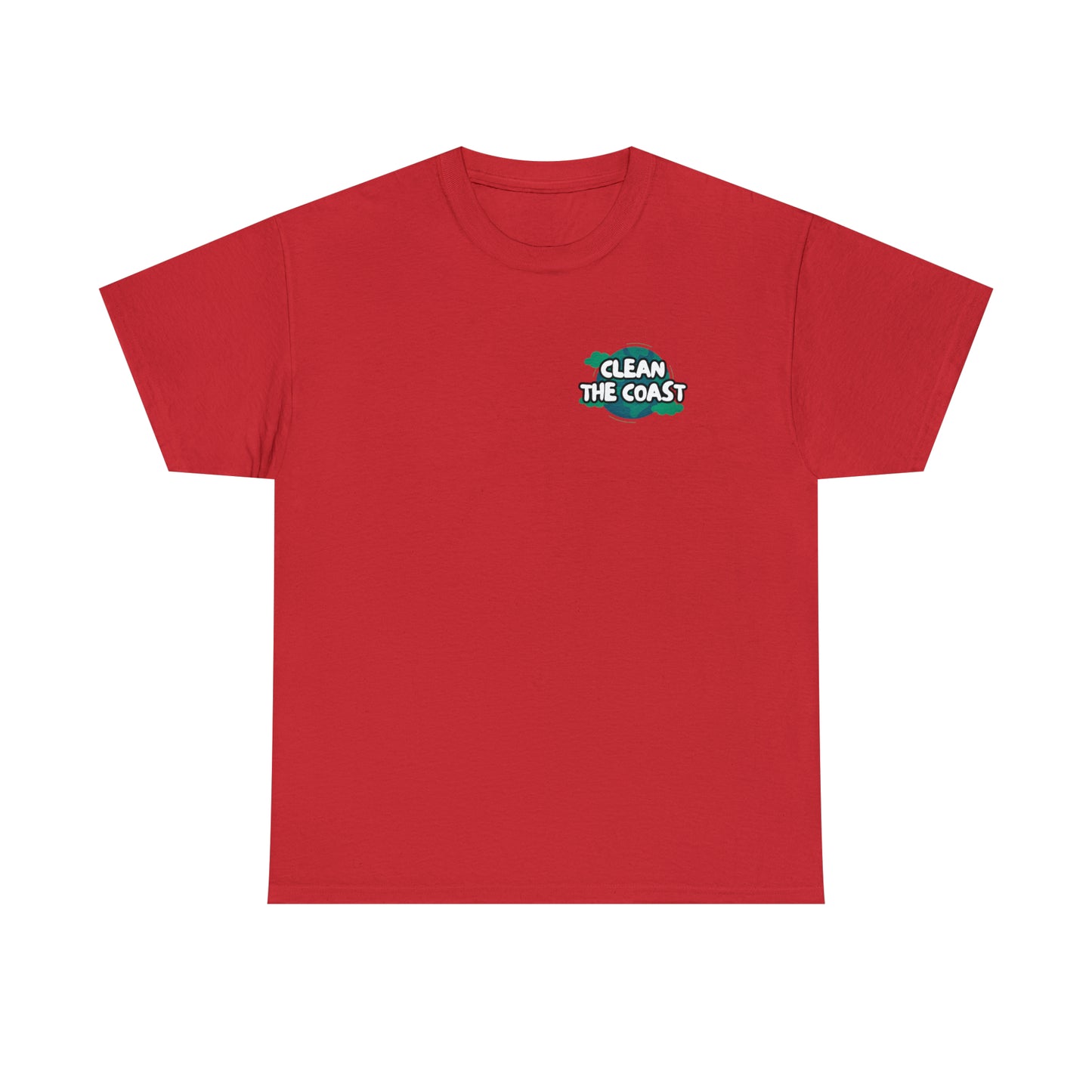 Clean The Coast Logo Tee